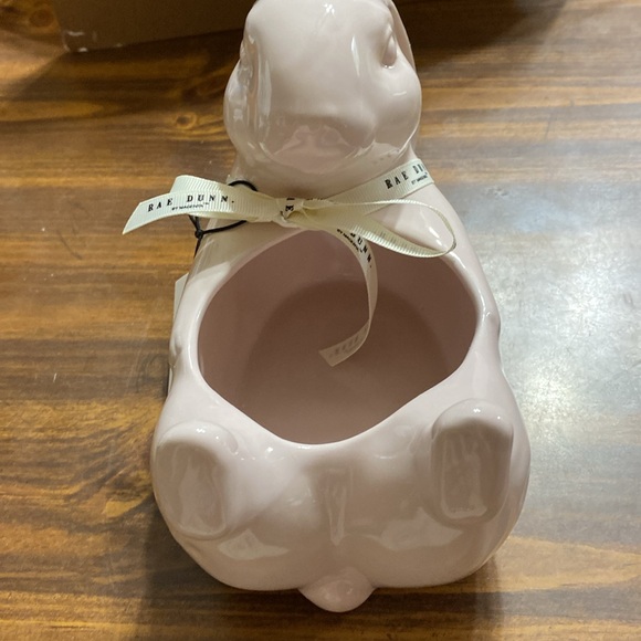 Rae Dunn pink rabbit - Picture 4 of 8